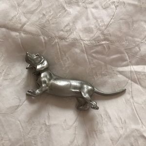 Pewter Dog Figure
